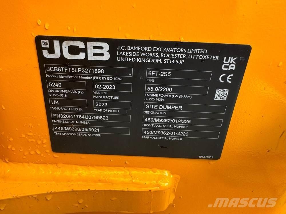 JCB 6T-2FT Minitractor de teren