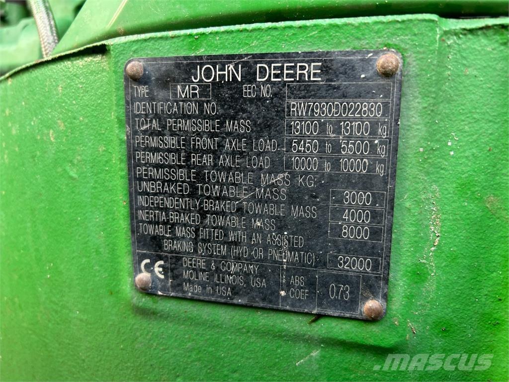 John Deere 7930 Tractoare