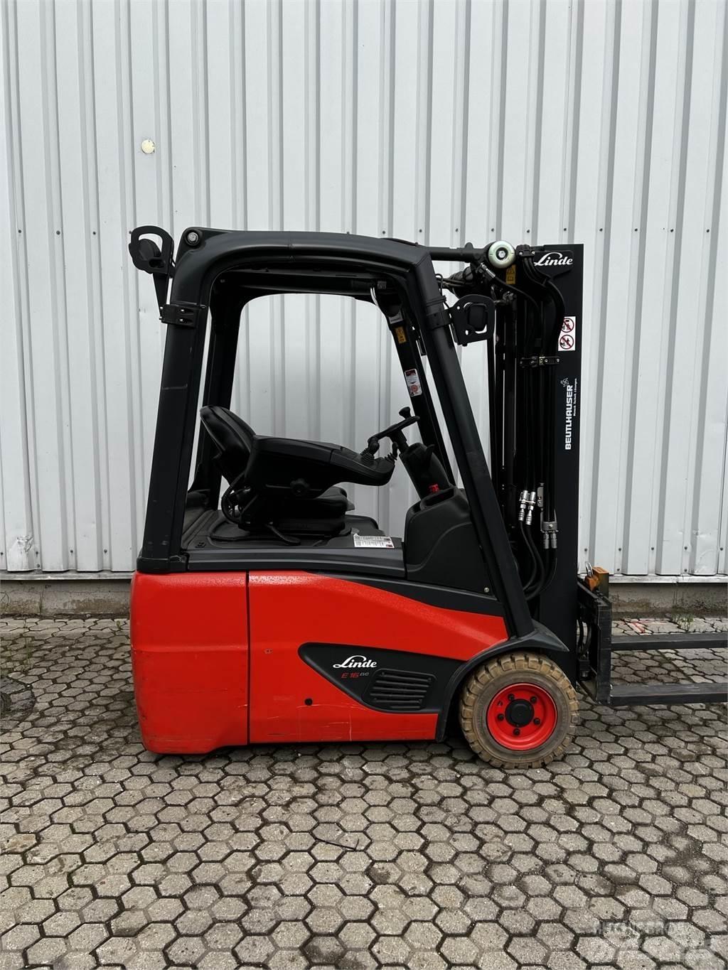 Linde E16C Stivuitor electric