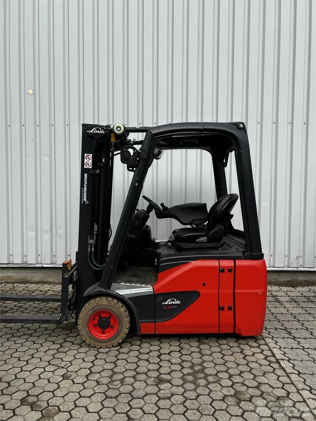 Linde E16C Stivuitor electric