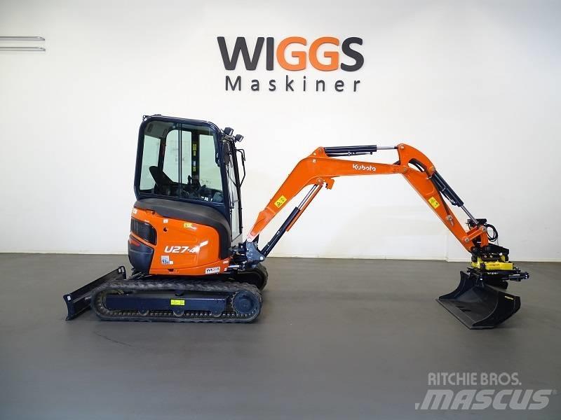 Kubota U 27-4 Mini excavatoare < 7t