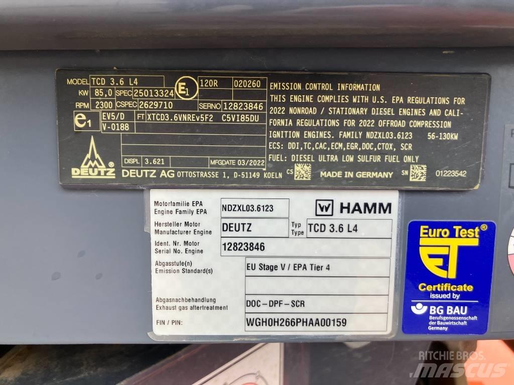 Hamm H12i Compactoare sol