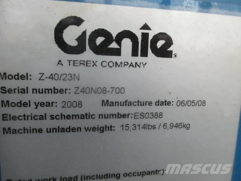 Genie Z 40/23 N Nacele cu brat articulat