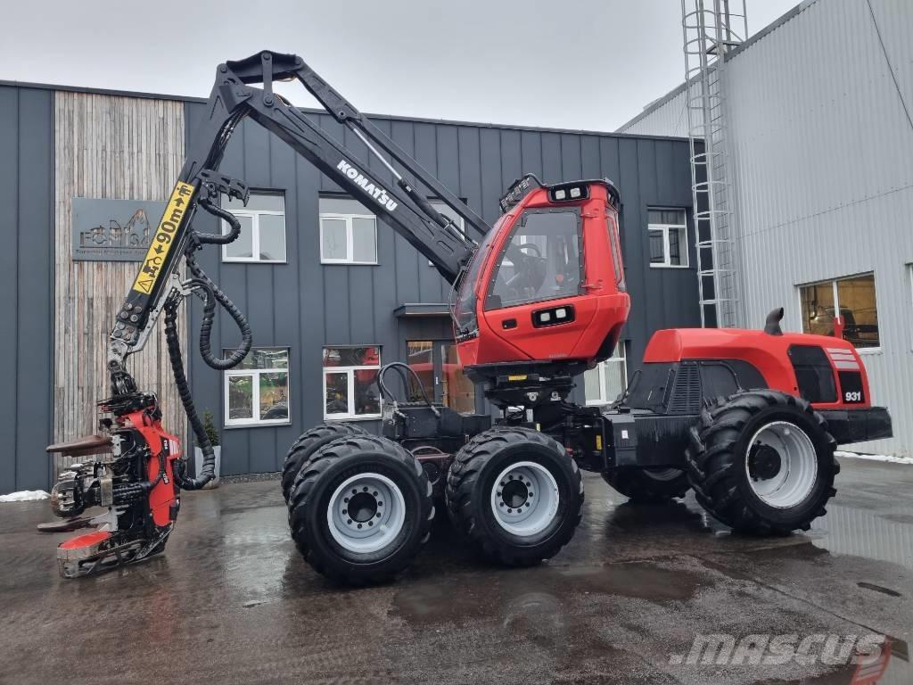 Komatsu 931 Combine forestiere