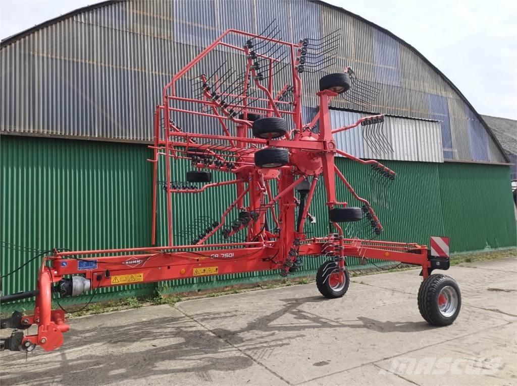 Kuhn GA 7501 Utilaj de răvăşit fân