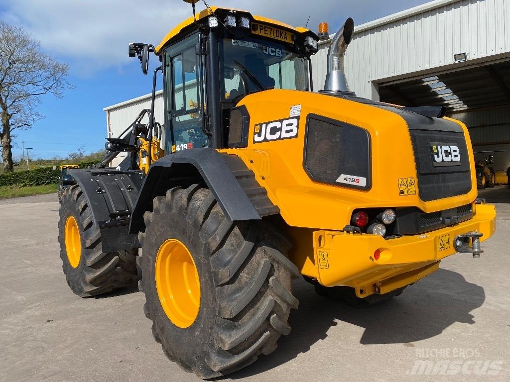 JCB 419 S Incarcator pe pneuri