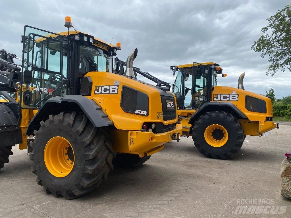 JCB 419 S Incarcator pe pneuri