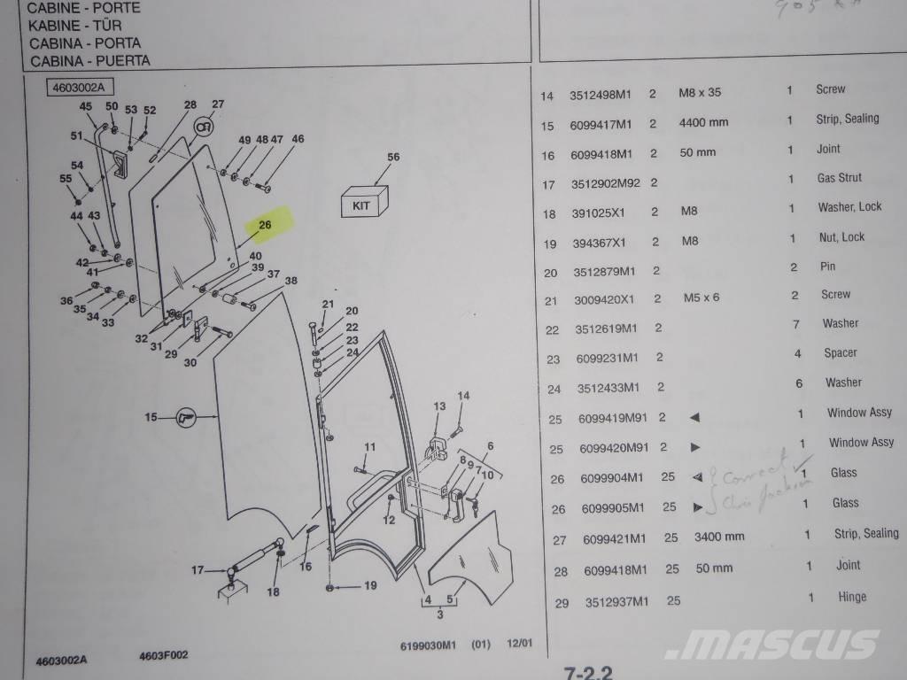 Fermec 860 Cabine si interior