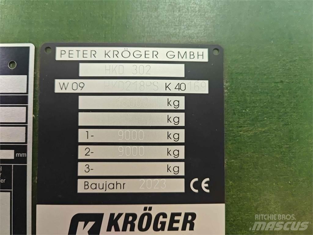 Kröger HKD 302 Remorci basculante
