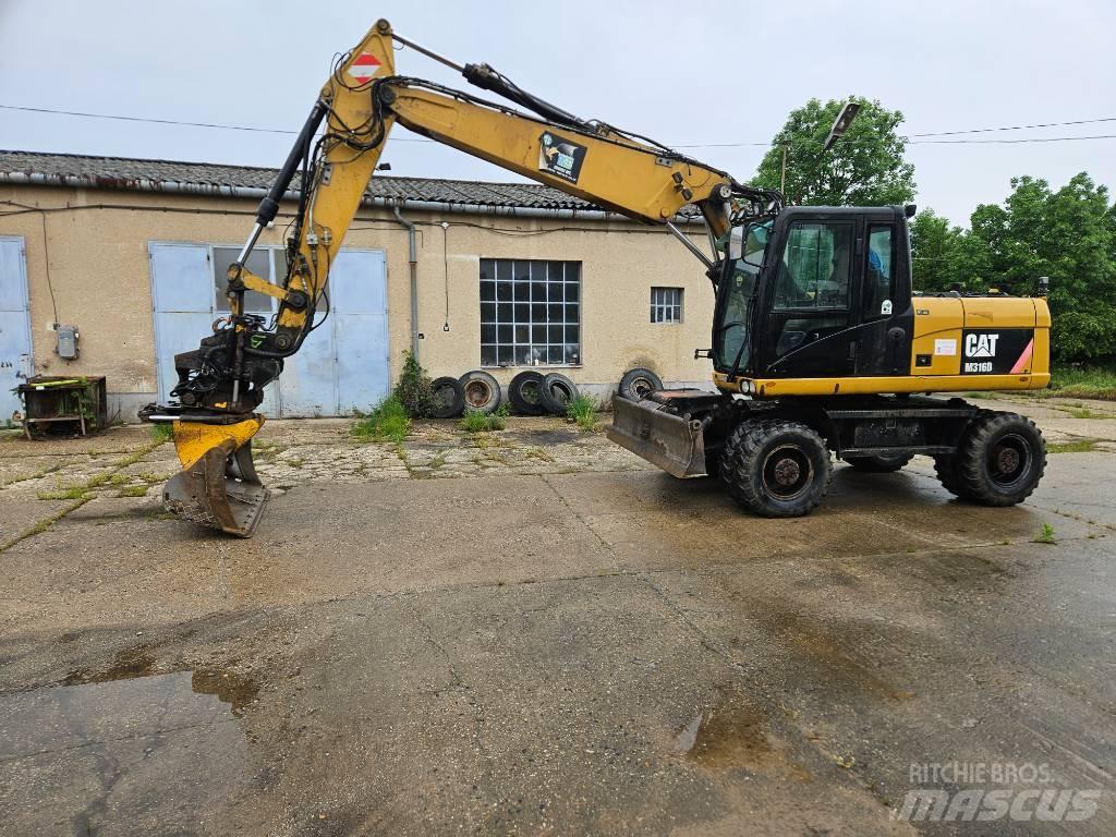 CAT M 316 D Excavatoare cu roti