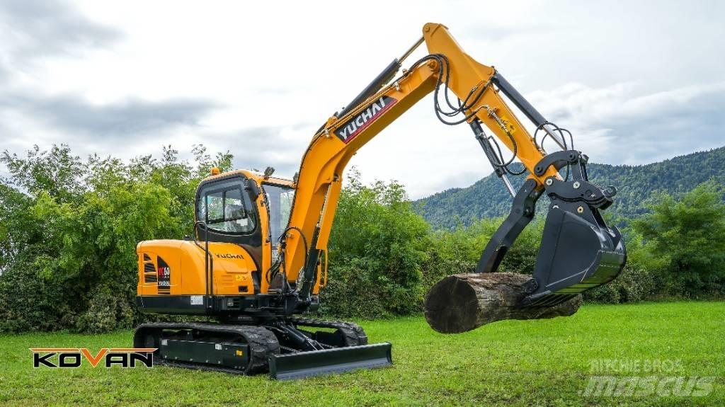 Yuchai YC60 PREMIUM Mini excavatoare < 7t