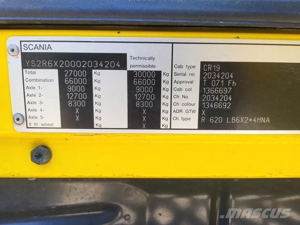 Scania R620 6X2*4 Autobasculanta