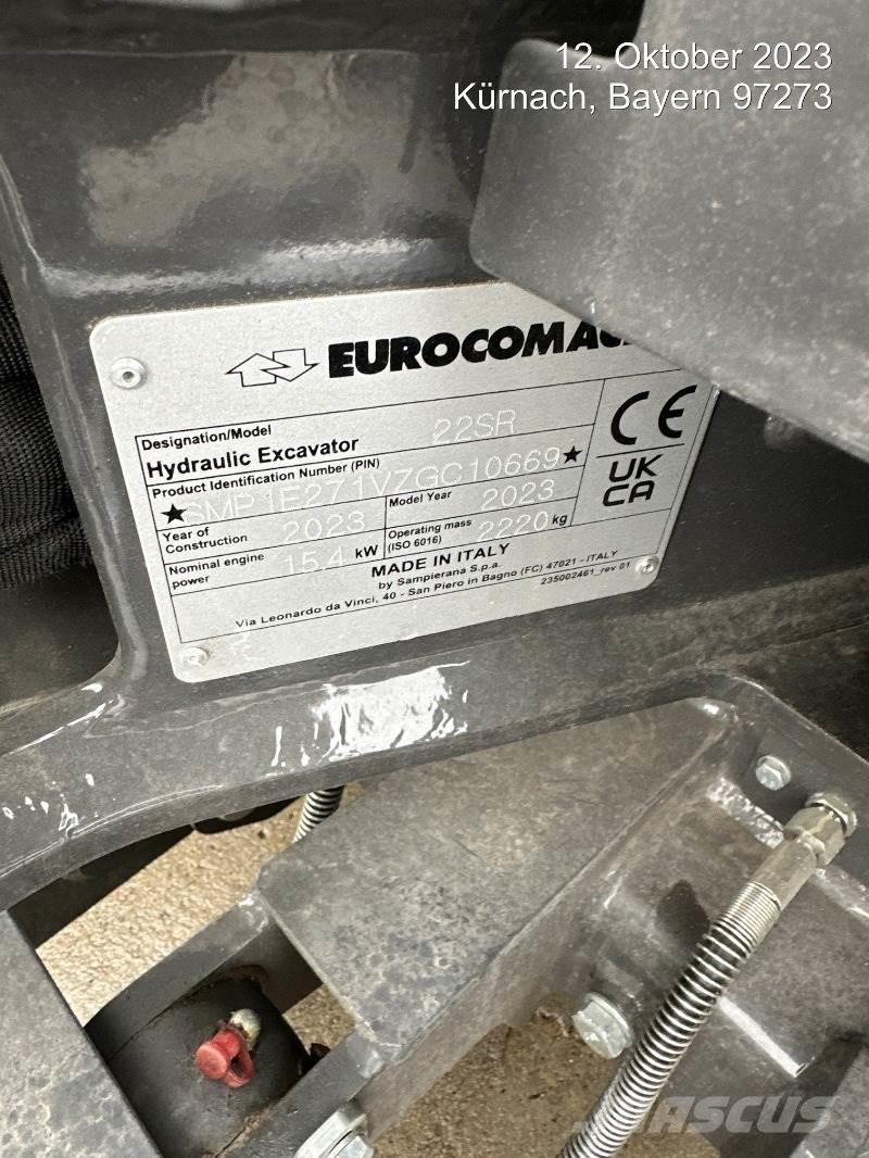 Eurocomach 22SR Mini excavatoare < 7t