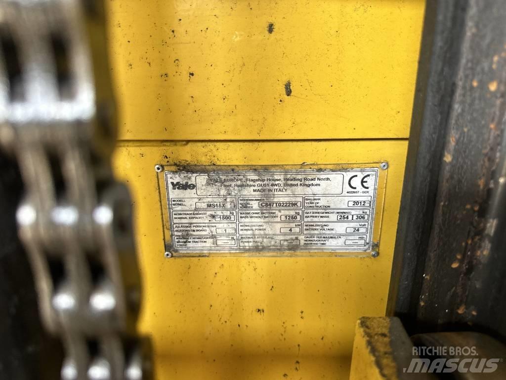 Yale ms15x Transpaleta electica cu furca