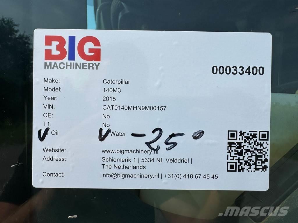 CAT 140M3 Gredere