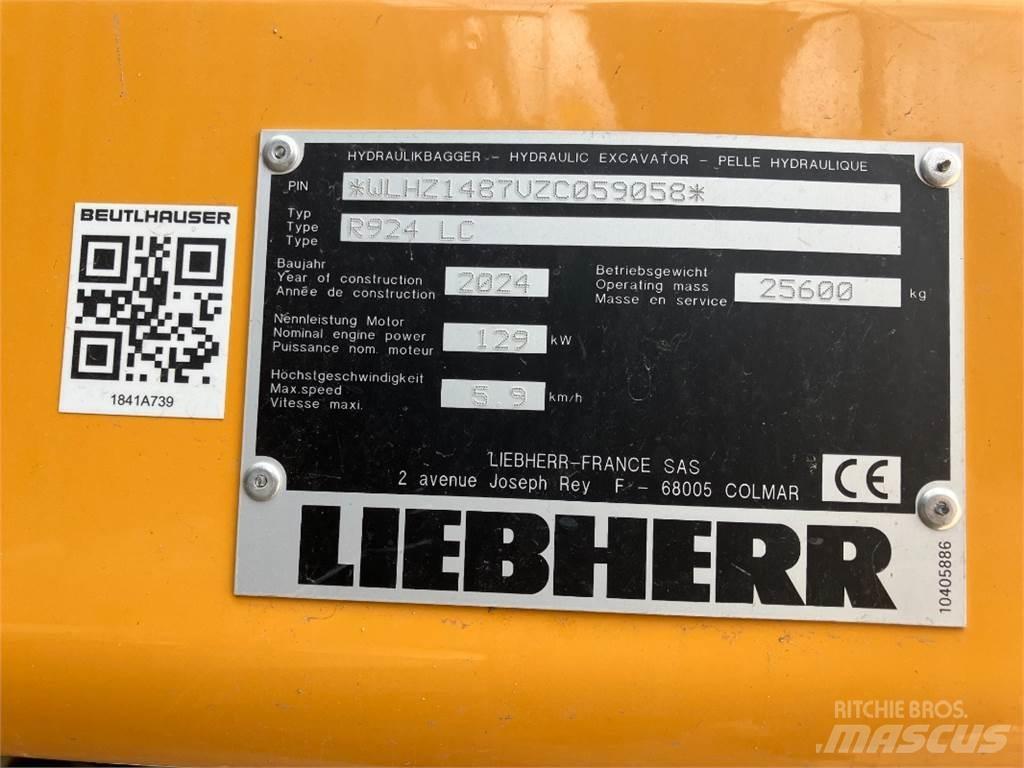 Liebherr R924 Excavatoare pe șenile
