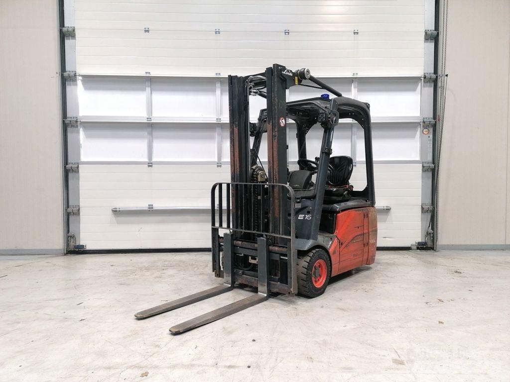 Linde E16C-01 Stivuitor electric