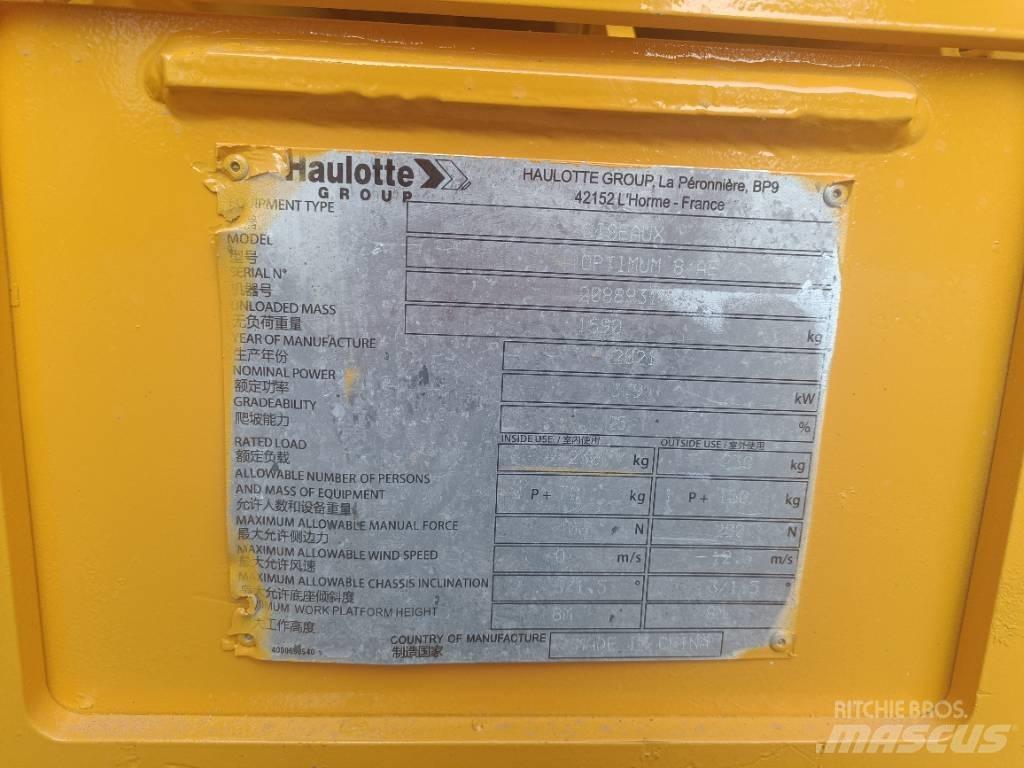 Haulotte OPTIMUM 8 Platforme foarfeca