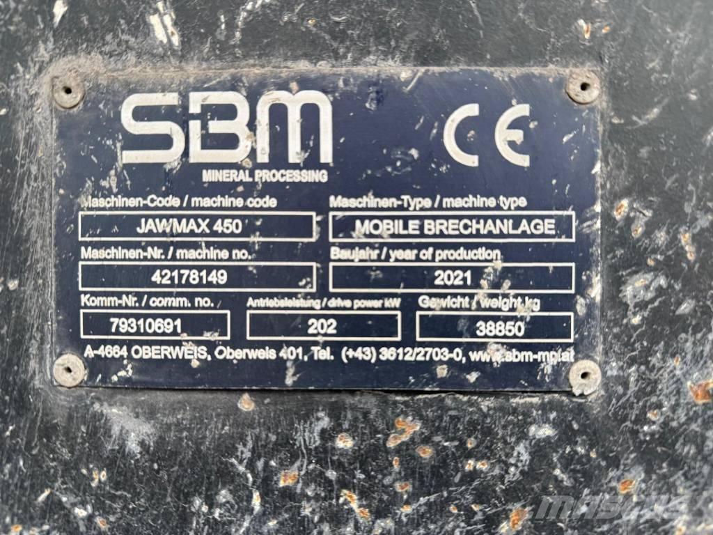 SBM Jawmax 450 Concasoare mobile