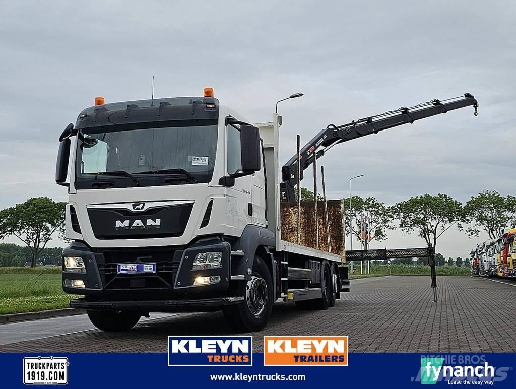MAN 26.460 TGS Camioane platforma/prelata