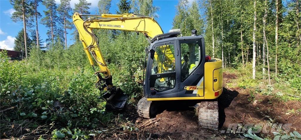 New Holland E75CSR Excavatoare pe șenile
