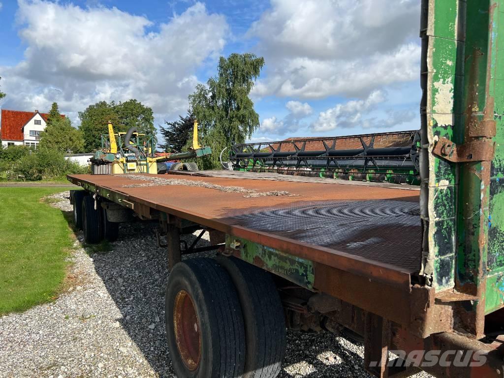 12.5 meter Halmvogn Remorci de ambalat