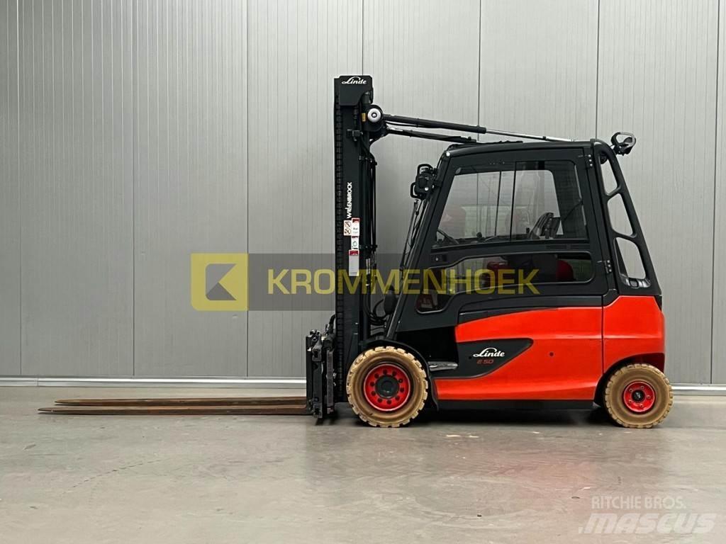 Linde E 50 HL Stivuitor electric
