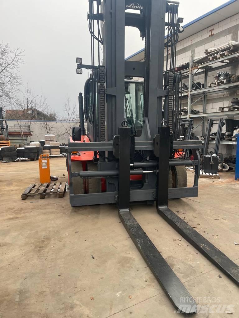 Linde H 120 Stivuitor diesel