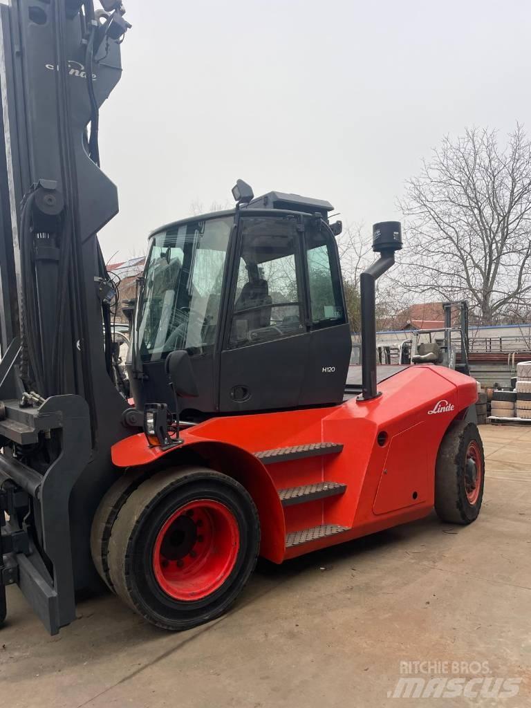 Linde H 120 Stivuitor diesel