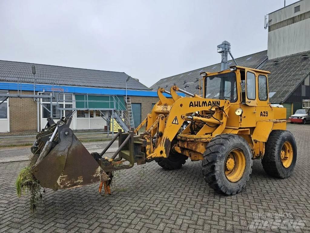 Ahlmann AZ9 Incarcator pe pneuri
