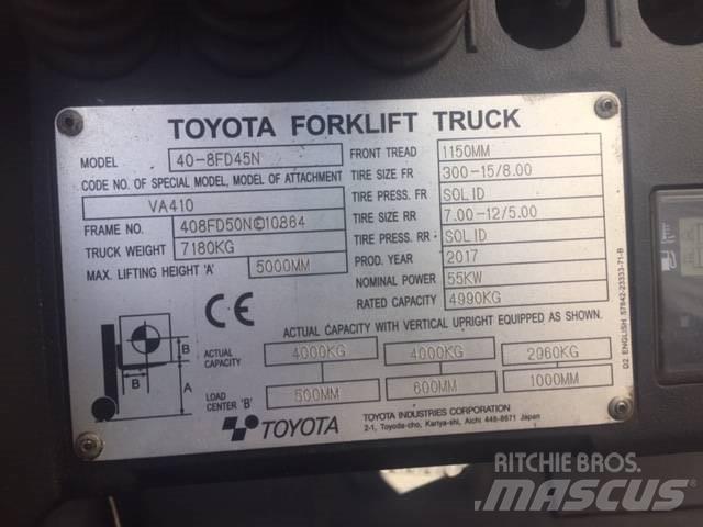 Toyota 40-8FD45N Stivuitor diesel