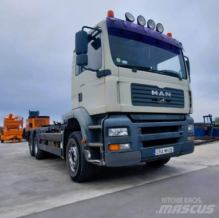 MAN TGA 26.363 Camion cu carlig de ridicare