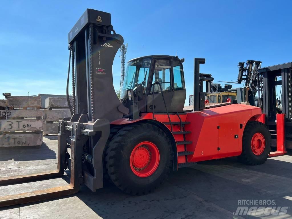 Linde H 320D Stivuitor diesel