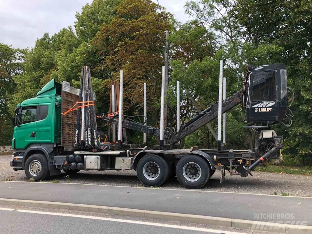 Scania R 480 Camion pentru lemne