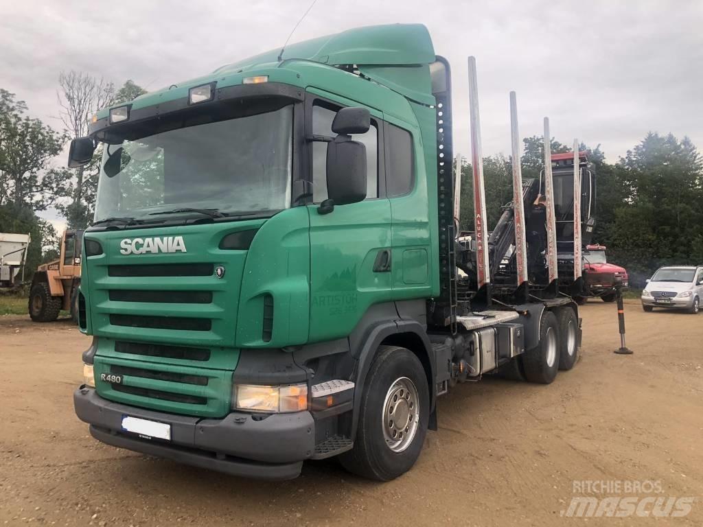 Scania R 480 Camion pentru lemne