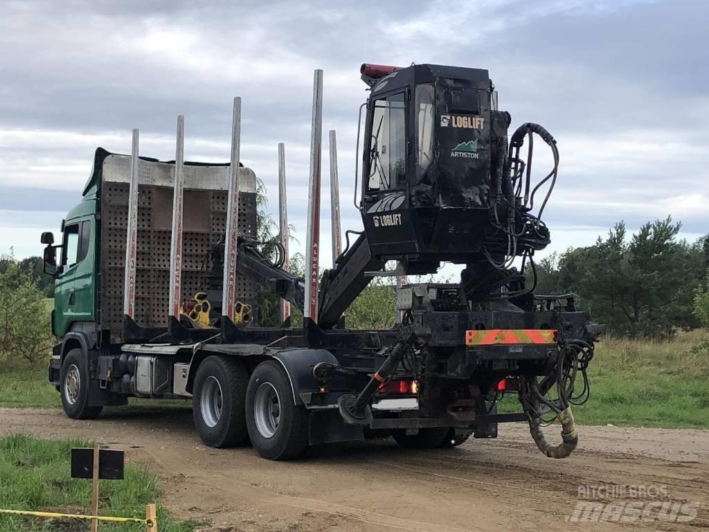 Scania R 480 Camion pentru lemne