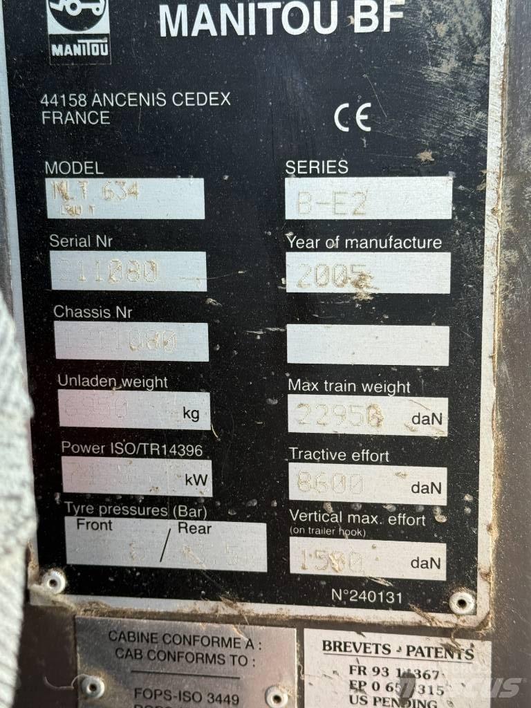 Manitou MLT 634-120 Stivuitoare telescopice