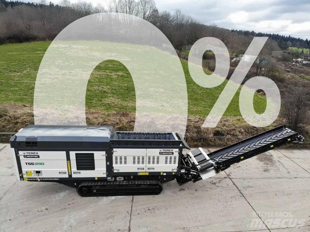 Terex Ecotec TSS390T Masina de tocat deseuri
