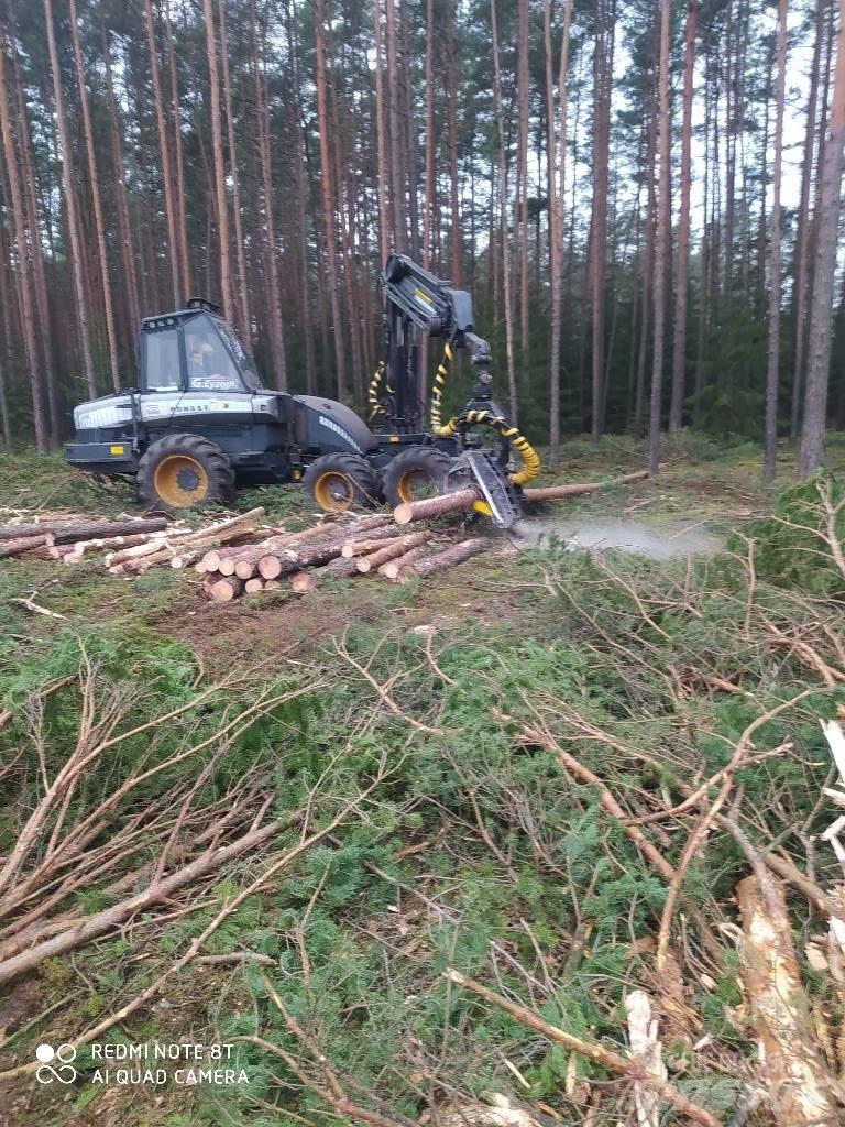 Ponsse Ergo 6W Combine forestiere