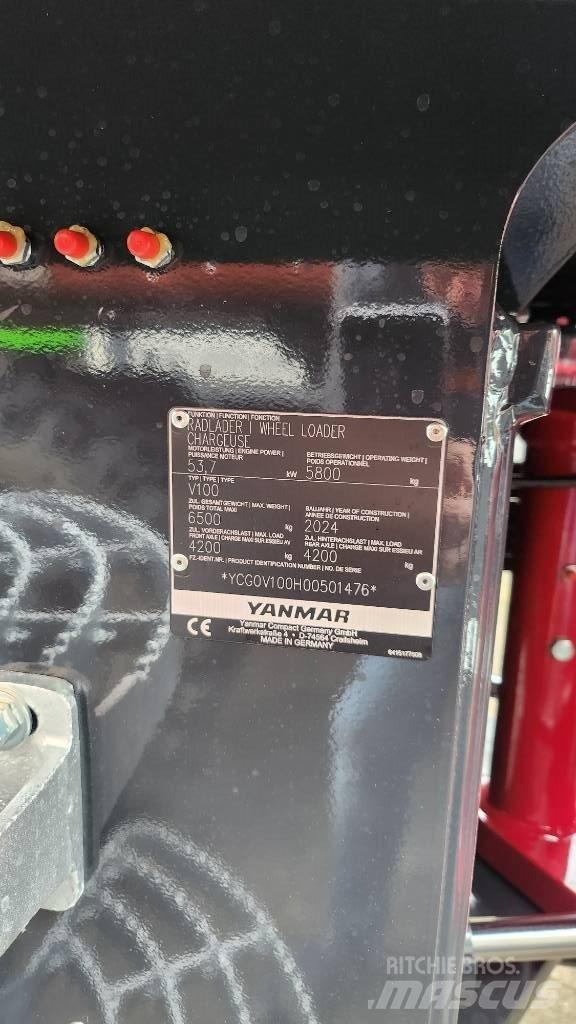 Yanmar V100/5 Incarcator pe pneuri