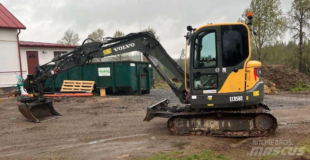 Volvo ECR 58 D Mini excavatoare < 7t