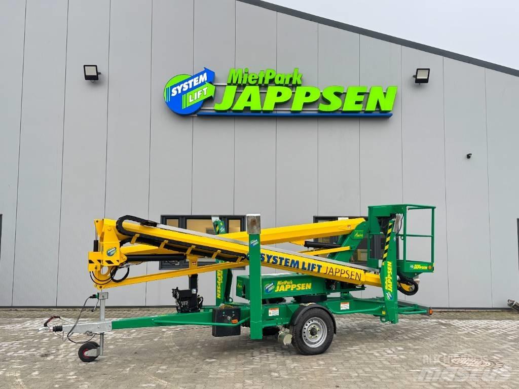 Niftylift 170 Platforme aeriene montate pe remorca