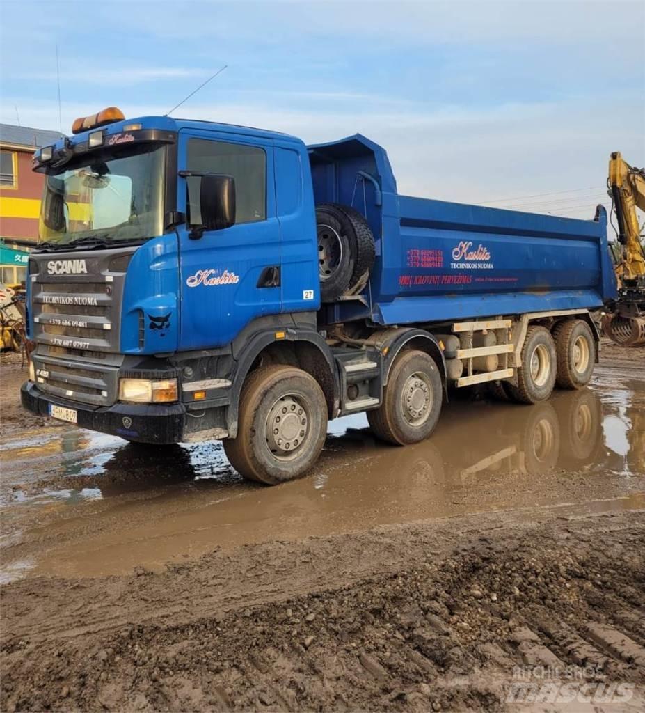 Scania R 420 8X4 Camion cu incarcator