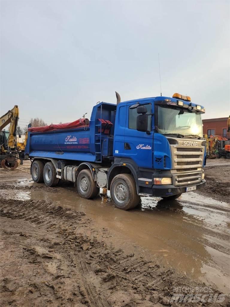 Scania R 420 8X4 Camion cu incarcator