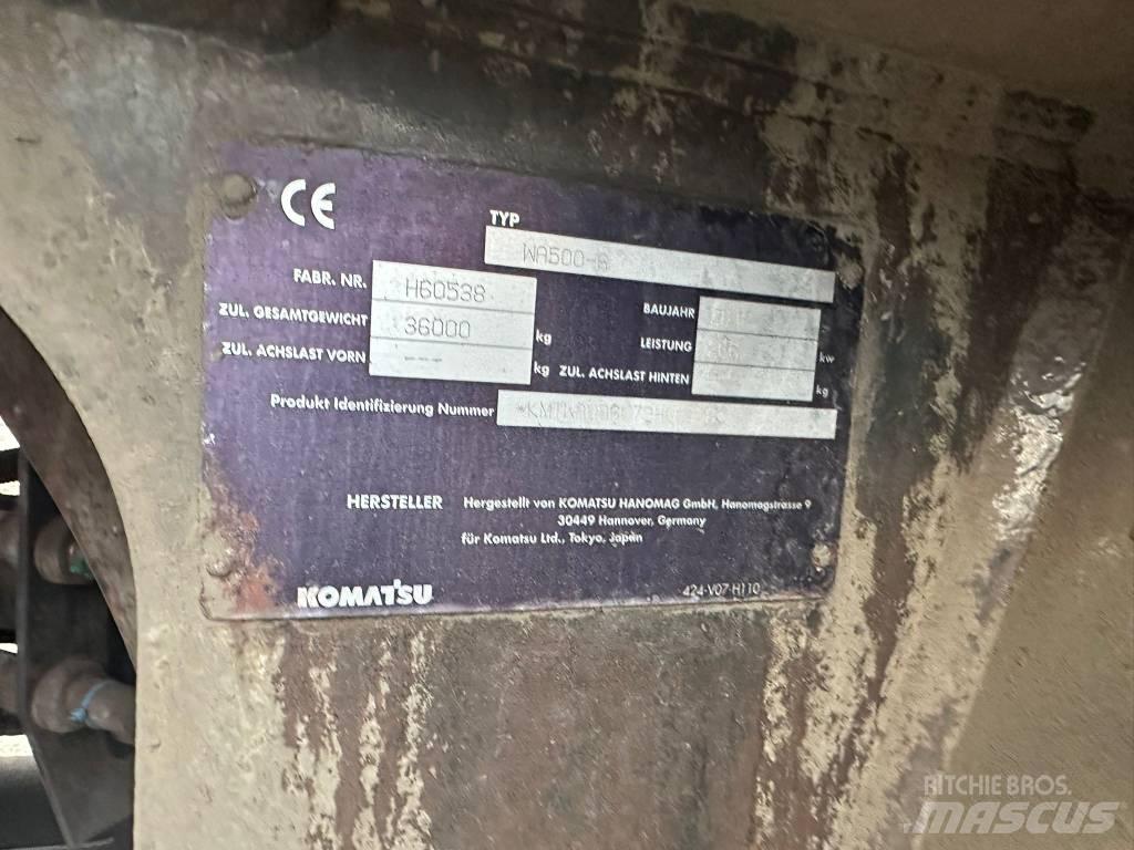 Komatsu WA 500-6 Incarcator pe pneuri