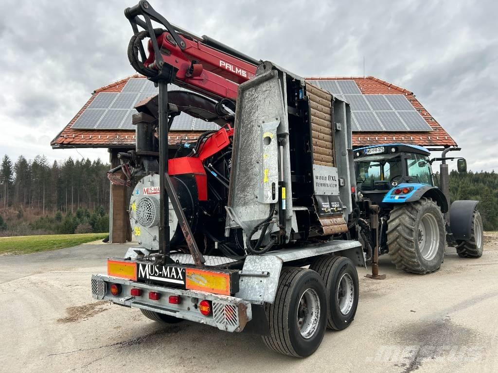 Mus-Max 8XL Despicatoare si taietoare de lemne
