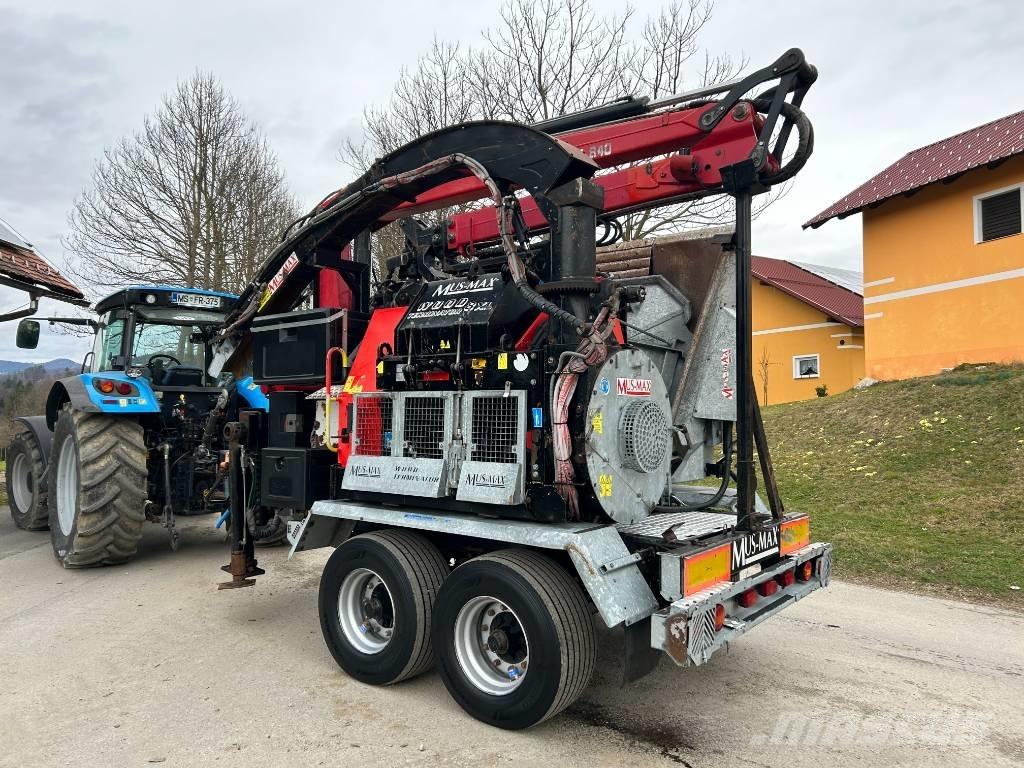Mus-Max 8XL Despicatoare si taietoare de lemne