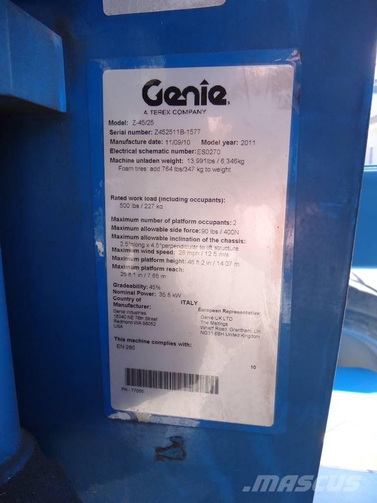 Genie Z 45/25 J RT Nacele cu brat articulat