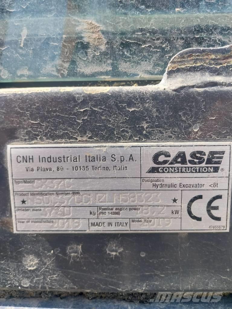 CASE CX 37 C Mini excavatoare < 7t