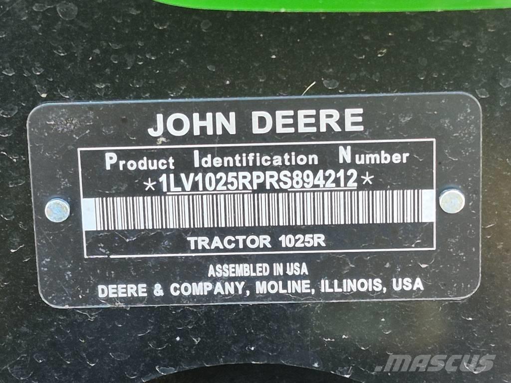 John Deere 1025 R Tractoare